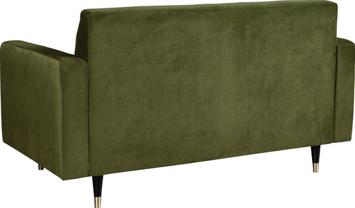 Lola Olive Velvet Loveseat - Furniture Stars (Chicago, IL)