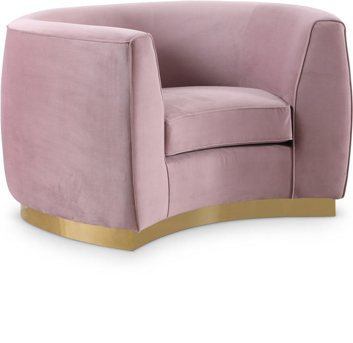 Julian Pink Velvet Chair - Furniture Stars (Chicago, IL)