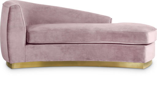 Julian Pink Velvet Chaise - Furniture Stars (Chicago, IL)