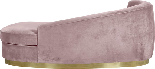 Julian Pink Velvet Chaise - Furniture Stars (Chicago, IL)