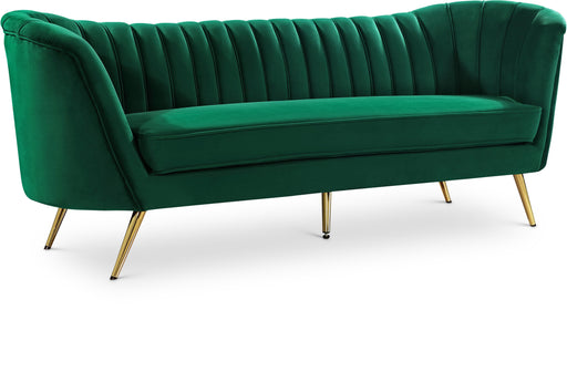 Margo Green Velvet Sofa - Furniture Stars (Chicago, IL)