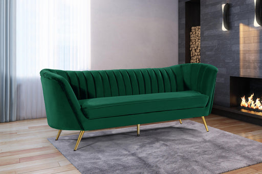 Margo Green Velvet Sofa - Furniture Stars (Chicago, IL)