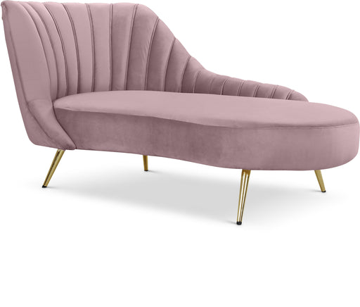 Margo Pink Velvet Chaise - Furniture Stars (Chicago, IL)