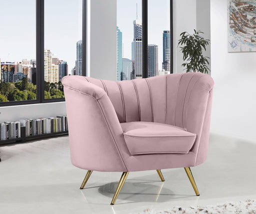 Margo Pink Velvet Chair - Furniture Stars (Chicago, IL)