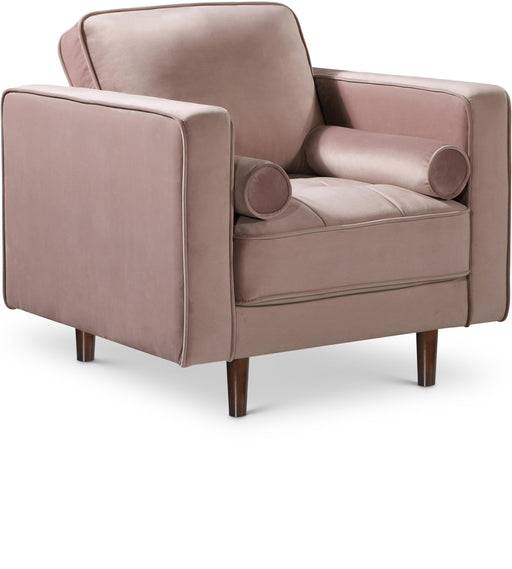 Emily Pink Velvet Chair - Furniture Stars (Chicago, IL)