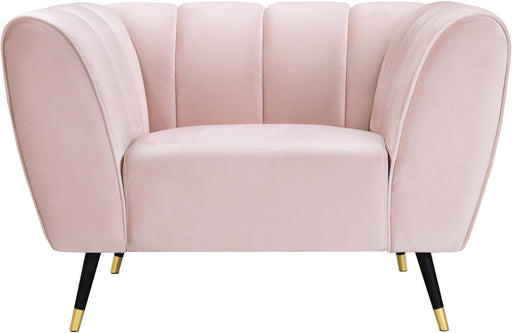 Beaumont Pink Velvet Chair - Furniture Stars (Chicago, IL)