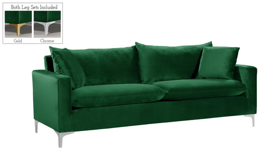 Naomi Green Velvet Sofa - Furniture Stars (Chicago, IL)