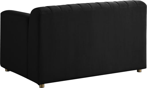 Naya Black Velvet Chair - Furniture Stars (Chicago, IL)