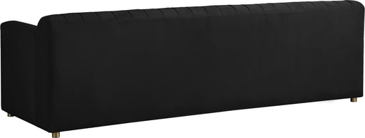 Naya Black Velvet Sofa - Furniture Stars (Chicago, IL)