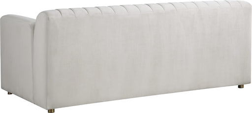 Naya Cream Velvet Loveseat - Furniture Stars (Chicago, IL)