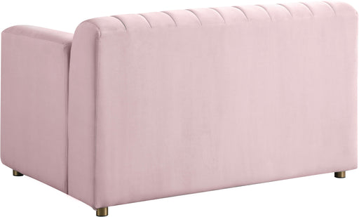 Naya Pink Velvet Chair - Furniture Stars (Chicago, IL)