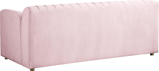 Naya Pink Velvet Loveseat - Furniture Stars (Chicago, IL)