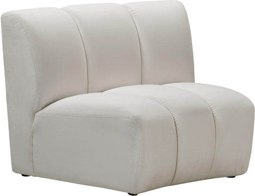 Infinity Cream Velvet Modular Chair - Furniture Stars (Chicago, IL)