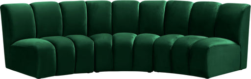 Infinity Green Velvet 3pc. Modular Sectional - Furniture Stars (Chicago, IL)