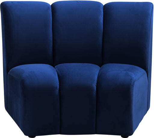 Infinity Navy Velvet Modular Chair - Furniture Stars (Chicago, IL)