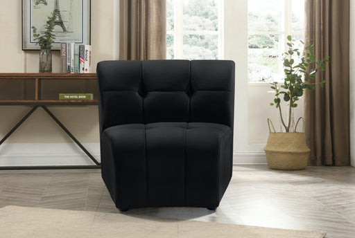 Limitless Black Velvet Modular Chair - Furniture Stars (Chicago, IL)