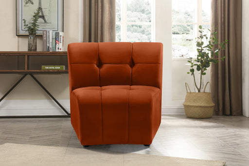 Limitless Cognac Velvet Modular Chair - Furniture Stars (Chicago, IL)