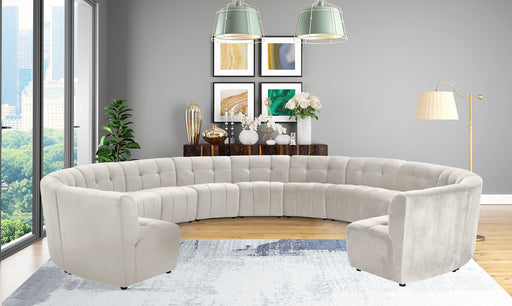 Limitless Cream Velvet 13pc. Modular Sectional - Furniture Stars (Chicago, IL)