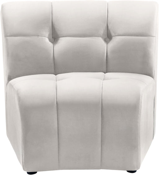 Limitless Cream Velvet Modular Chair - Furniture Stars (Chicago, IL)