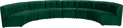 Limitless Green Velvet 8pc. Modular Sectional - Furniture Stars (Chicago, IL)