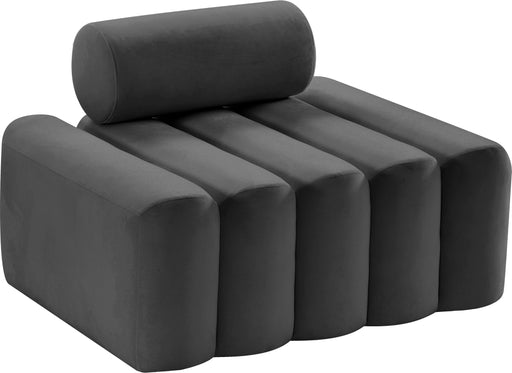 Melody Grey Velvet Chair - Furniture Stars (Chicago, IL)