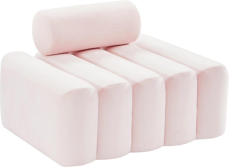 Melody Pink Velvet Chair - Furniture Stars (Chicago, IL)