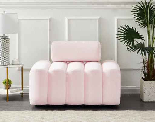 Melody Pink Velvet Chair - Furniture Stars (Chicago, IL)
