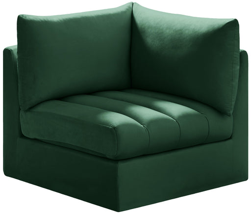 Jacob Green Velvet Corner - Furniture Stars (Chicago, IL)