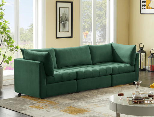 Jacob Green Velvet Modular Sofa - Furniture Stars (Chicago, IL)