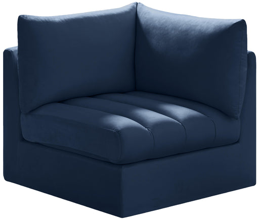 Jacob Navy Velvet Corner - Furniture Stars (Chicago, IL)