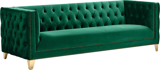 Michelle Green Velvet Sofa - Furniture Stars (Chicago, IL)