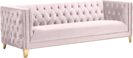 Michelle Pink Velvet Sofa - Furniture Stars (Chicago, IL)