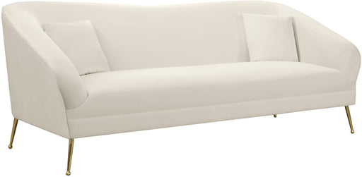 Hermosa Cream Velvet Sofa - Furniture Stars (Chicago, IL)