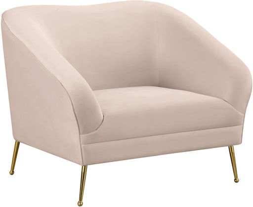 Hermosa Pink Velvet Chair - Furniture Stars (Chicago, IL)