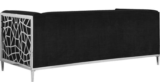 Opal Black Velvet Sofa - Furniture Stars (Chicago, IL)
