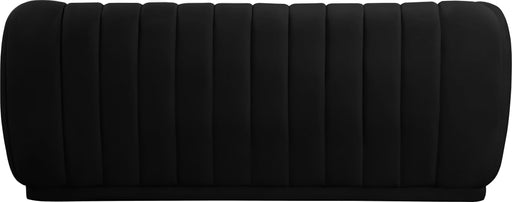 Dixie Black Velvet Sofa - Furniture Stars (Chicago, IL)