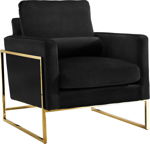 Mila Black Velvet Chair - Furniture Stars (Chicago, IL)