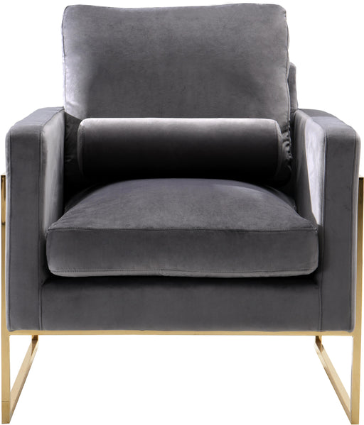 Mila Grey Velvet Chair - Furniture Stars (Chicago, IL)