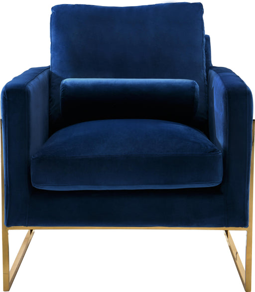 Mila Navy Velvet Chair - Furniture Stars (Chicago, IL)