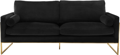 Mila Black Velvet Sofa - Furniture Stars (Chicago, IL)