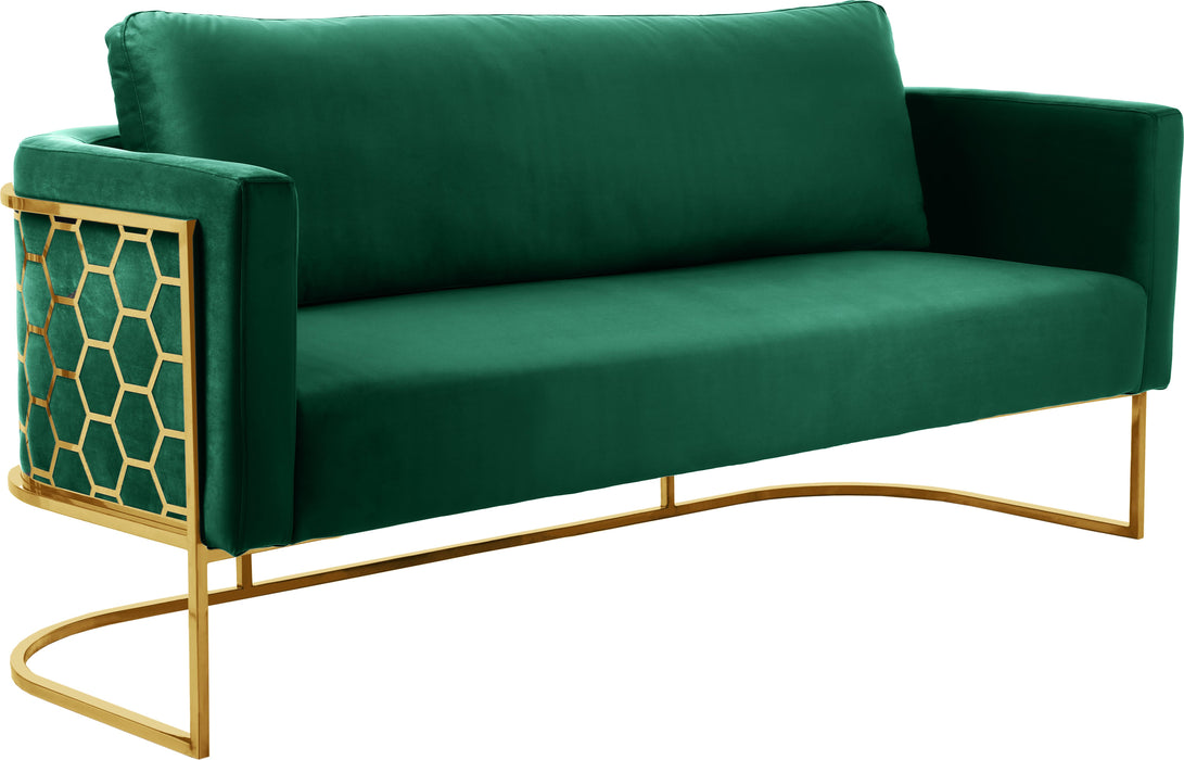 Casa Green Velvet Sofa - Furniture Stars (Chicago, IL)