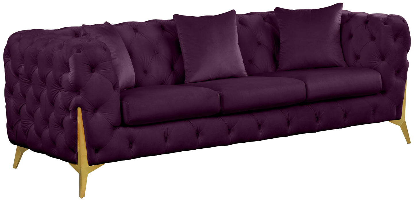 Kingdom Purple Velvet Sofa - Furniture Stars (Chicago, IL)