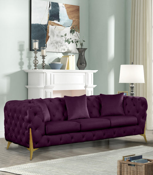 Kingdom Purple Velvet Sofa - Furniture Stars (Chicago, IL)