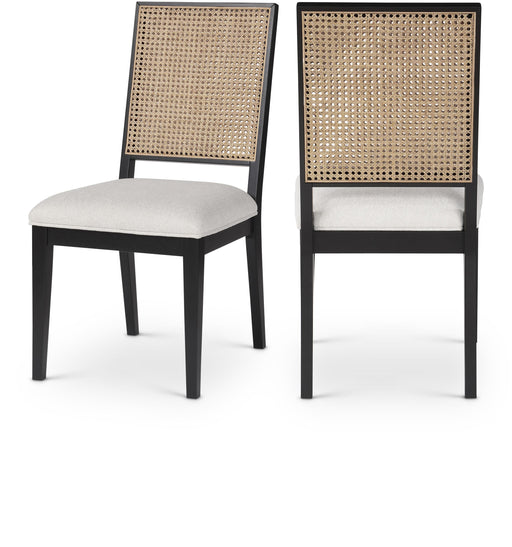 Lucid Black Velvet Dining Chair - Furniture Stars (Chicago, IL)