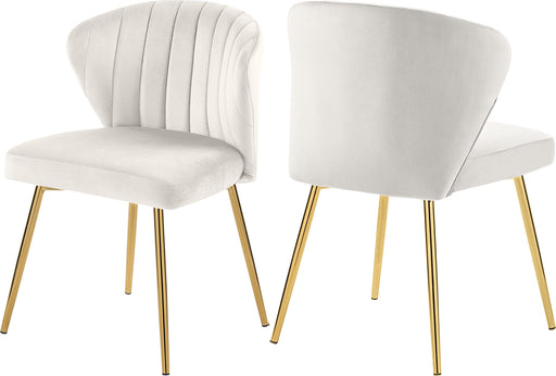 Finley Cream Velvet Dining Chair - Furniture Stars (Chicago, IL)