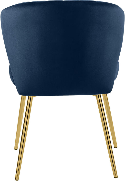 Finley Navy Velvet Dining Chair - Furniture Stars (Chicago, IL)