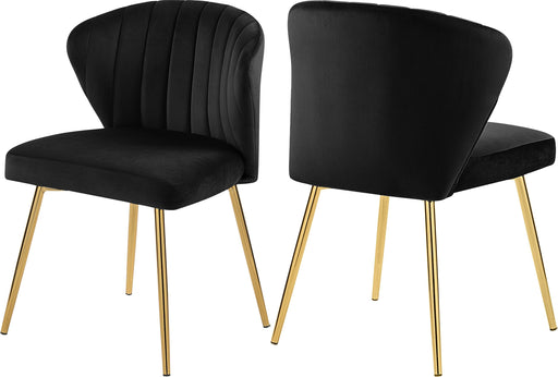 Finley Black Velvet Dining Chair - Furniture Stars (Chicago, IL)