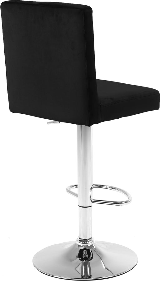 Joel Black Velvet Adjustable Stool - Furniture Stars (Chicago, IL)