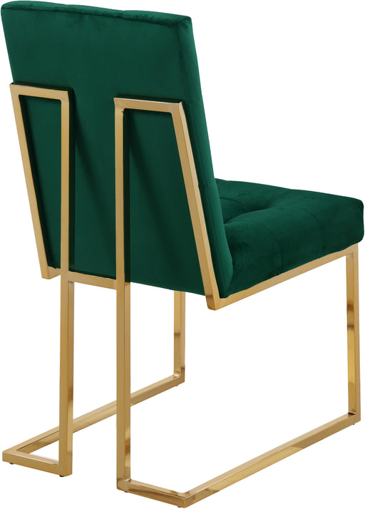 Pierre Green Velvet Dining Chair - Furniture Stars (Chicago, IL)