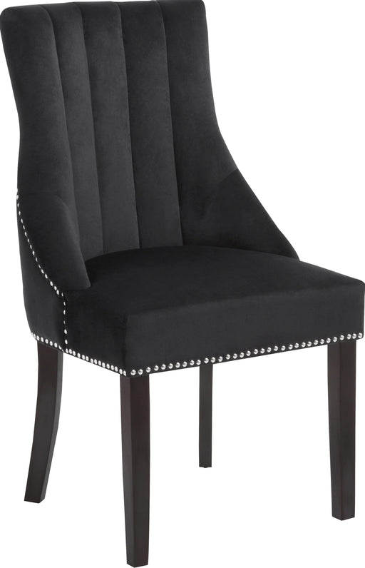 Oxford Black Velvet Dining Chair - Furniture Stars (Chicago, IL)